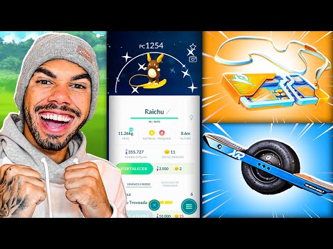 EU NÃO ACREDITO NO RAICHU SHINY - pokemon go | Cris |