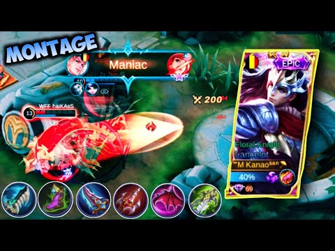 LANCELOT MONTAGE BEST MOMENT KILL HIGHLIGHT #2