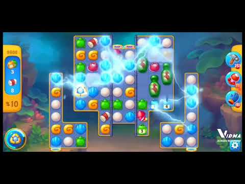 Fishdom. 9608 level no boosters and diamonds. 14 moves