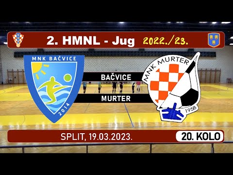 2. HMNL Jug: BAČVICE - MURTER  6:5, 19.03.2023.