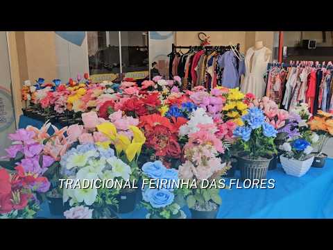 AME inicia tradicional feirinha de flores para o Dia de Finados
