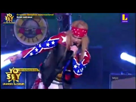 Axel Rose  - “Welcome to the Jungle” - 🔴YO SOY Internacional