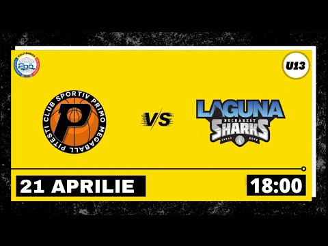 LIVE 🏀 CN U13M ACS Primo Megaball Pitesti - ABC Laguna Alb Bucuresti