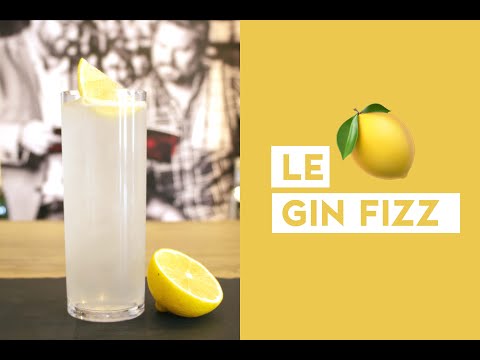 LE GIN FIZZ 🍋 - Tuto cocktail