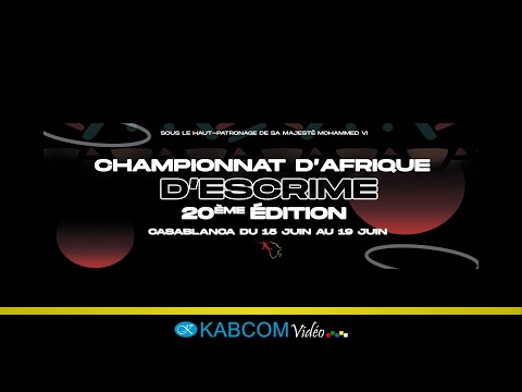 Championnats d'Afrique d'Escrime 20ème edition - Jour 1- Piste Jaune