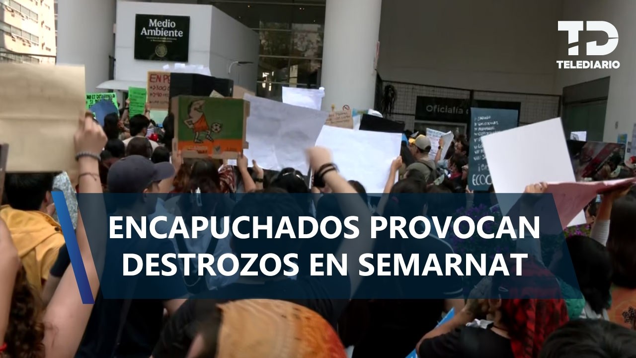 Protestan contra el proyecto “Perfect Day” afuera de oficinas de la Semarnat en CdMx