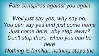 Dido - Just Say Yes Lyrics