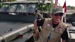 Indonesia Amirican Jeep Willys Longmas Rengasdengklok