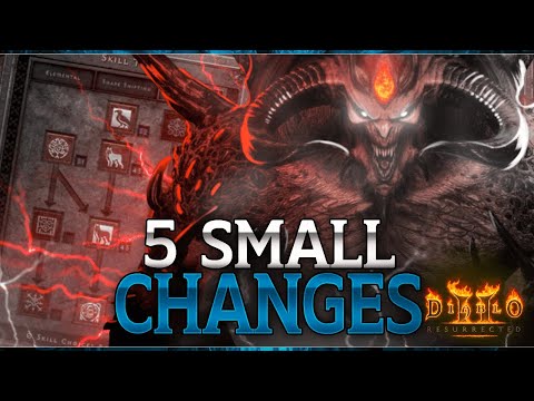 5 Small Changes that WOULD HAVE A HUGE IMPACT on Patch 2.4 - Diablo 2 Resurrected