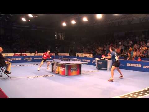 Men's World Cup 2013, Vervier: Video portrait Timo Boll (vs. Marcos Freitas), quarter final