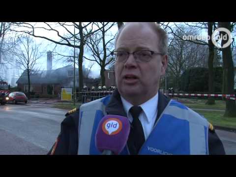 Twee gewonden bij uitslaande brand in Epe