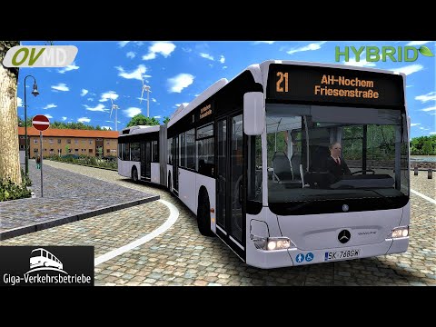 OMSI 2 LIVE: [Teil 1/2] BBS Multiplayer (u.a.) mit dem neuen Citaro GDH Hybridbus von Morphi