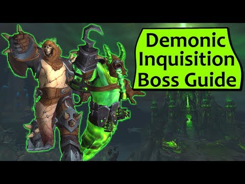 Demonic Inquisition in Tomb of Sargeras - Heroic/Normal Atrigan and Belac Guide