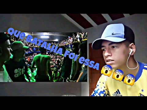 Nicolas Walter(RS),Krawk e Kant vs César(ES), Dudu(ES) e Araps - SEMIFINAL - BATALHA DE TRIO (React)