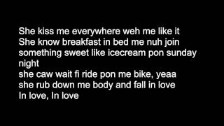 Kisses for breakfast - Melissa Steel ft. Popcaan lyrics