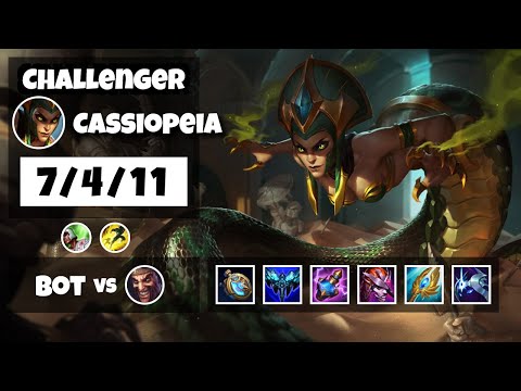 Cassiopeia vs Draven NA Challenger BOT (7/4/11) - v11.6