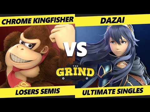 Smash Ultimate Tournament - Chrome Kingfisher (DK) Vs. Dazai (Lucina) - The Grind 87 SSBU L. Semis