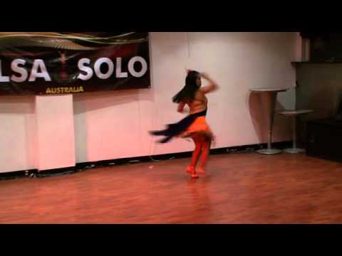 ASSC 2010 - Female Salsa Solo Category - Vanessa Domaoal