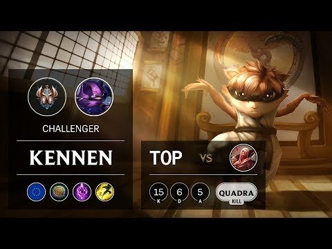 Kennen Top vs Vladimir - EUW Challenger Patch 9.14
