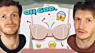 2 Lads React To 10 Struggles Only GIRLS Will Understand...