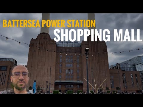 Exploring the Iconic Battersea Power Station: A Tour of its Stunning New Shopping Mall 2023 🇬🇧