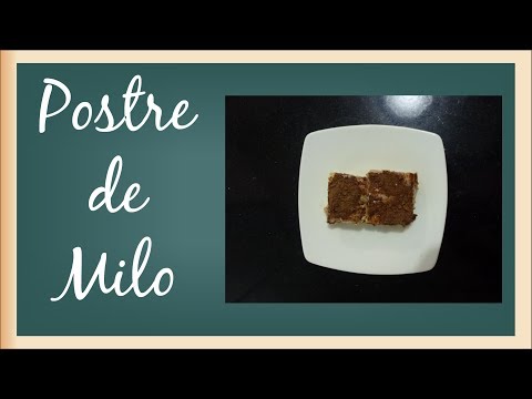Como hacer Postre De Milo Con Galletas Recetas de Postres Faciles Recetatube