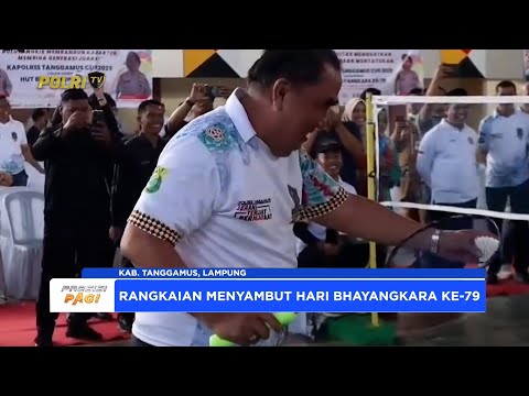 KAPOLRES TANGGAMUS RESMI BUKA TURNAMEN BADMINTON KAPOLRES CUP 2025