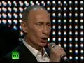Singing PM: 'Fats' Putin over the top of ...