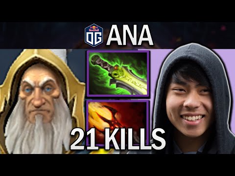 OG.ANA SMURF KEEPER OF THE LIGHT WITH DAGON 5 - DOTA 2 7.31 GAMEPLAY