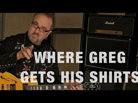 Greg Koch & Where He Gets His Crazy Shirts  •  Wildwood Guitars