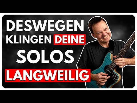 Der Weg zu starken Gitarrensolos