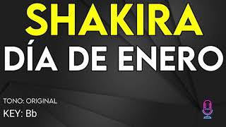 Shakira - Día De Enero - Karaoke Instrumental