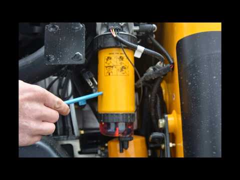 Photos of JCB 260 features for the beginning Operator