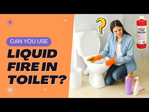 YouTube video about: How to use liquid fire drain cleaner in toilet?