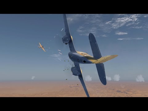 IL-2 Desert Wings | Bristol Beaufighter I F/Trop Late Vs Bf 110 C-7/trop | Dogfight in Habata area