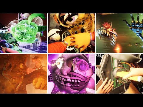 FNAF: Security Breach Ruin DLC - All Animatronics Destroyed And Repaired By Cassie