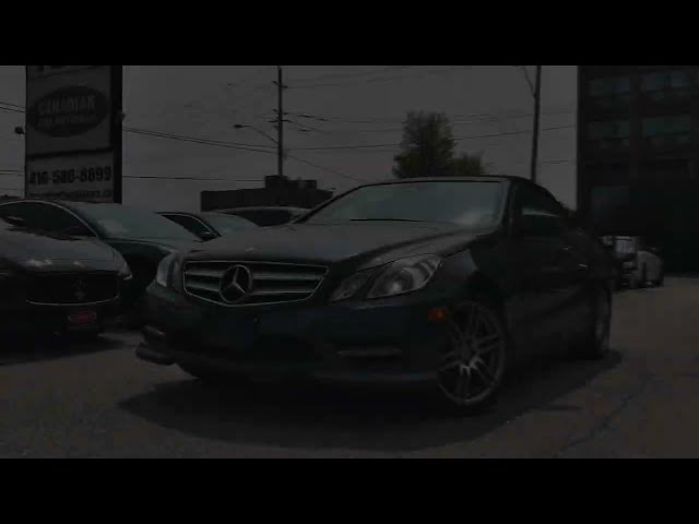 2012 Mercedes-Benz E-Class E350 CABRIOLET CONVERTIBLE CAM NAVI W in Cars & Trucks in City of Toronto