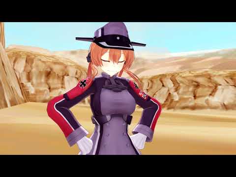 [MMDxKancollexGUP] Never let Prinz borrow a tank