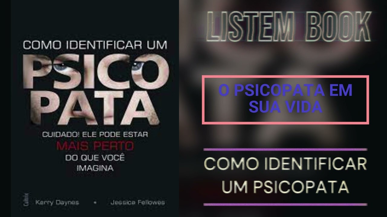 COMO IDENTIFICAR UM PSICOPATA - CAPITULO 01 (AUDIOBOOK)#audiobook #studio