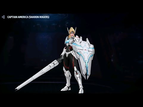 Marvel Future Fight - Sharon Rogers (Energy + Light Sirius Armor) vs Knull (WBL 2)