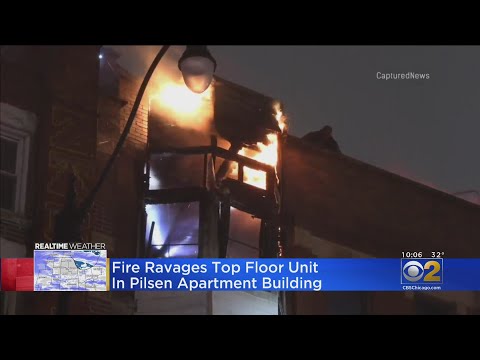 Fire Sweeps Through Pilsen Apartment