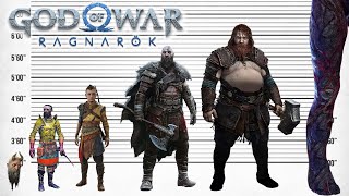 God of War Ragnarok Size Comparison