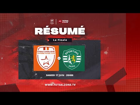 👏🇫🇷 Résumé : L'étoile Lavalloise réalise le doublé avec sa victoire en D1 Futsal !