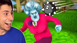 I Turned Miss T Into A MAGNET! | Scary Teacher 3D
