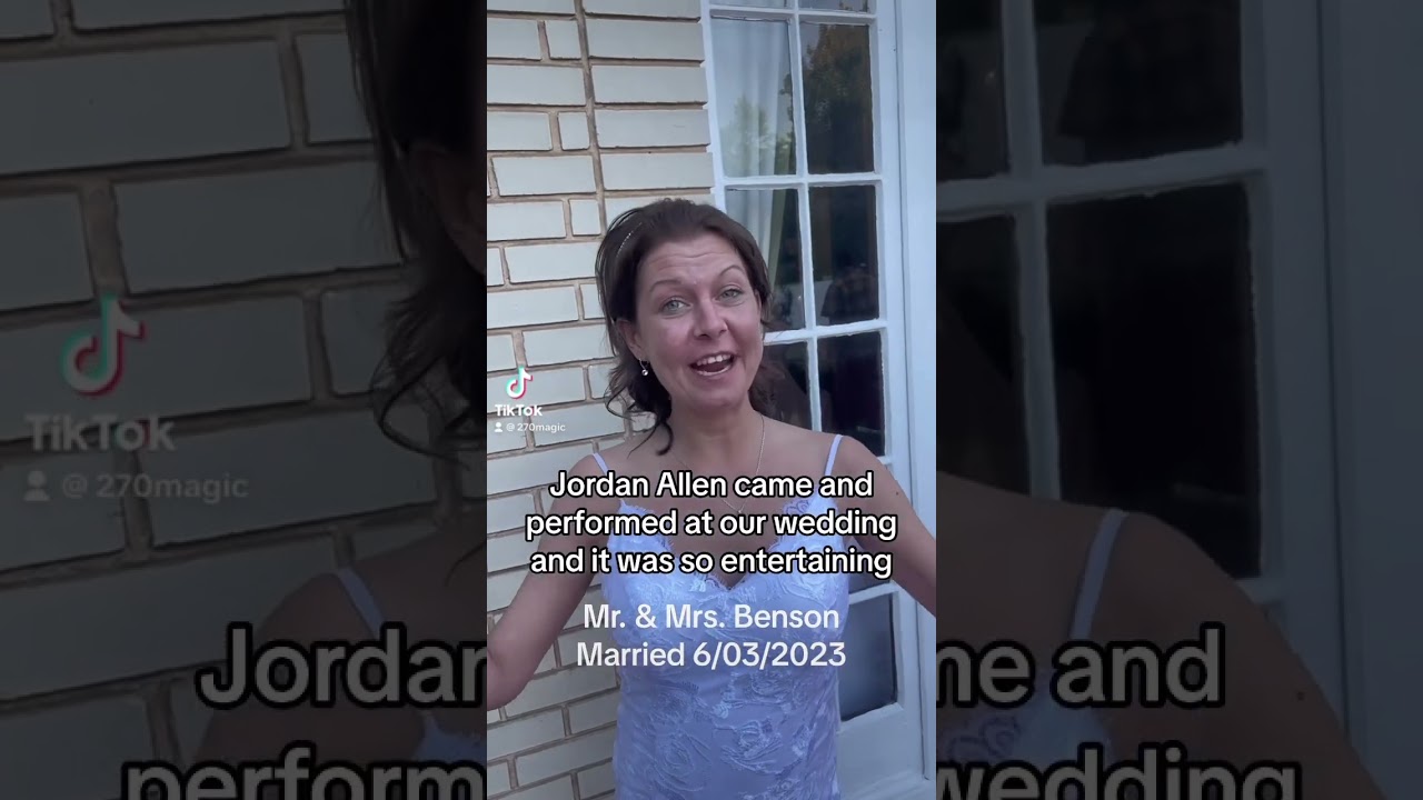 Promotional video thumbnail 3 for Jordan Allen - Magician