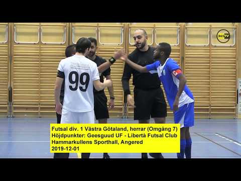 Futsal div. 1Höjdpunkter: Geesguud UF - Libertà Futsal Club
