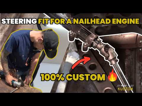 How To Make A Custom Hot Rod Steering Linkage  - 1931 Model A Roadster !