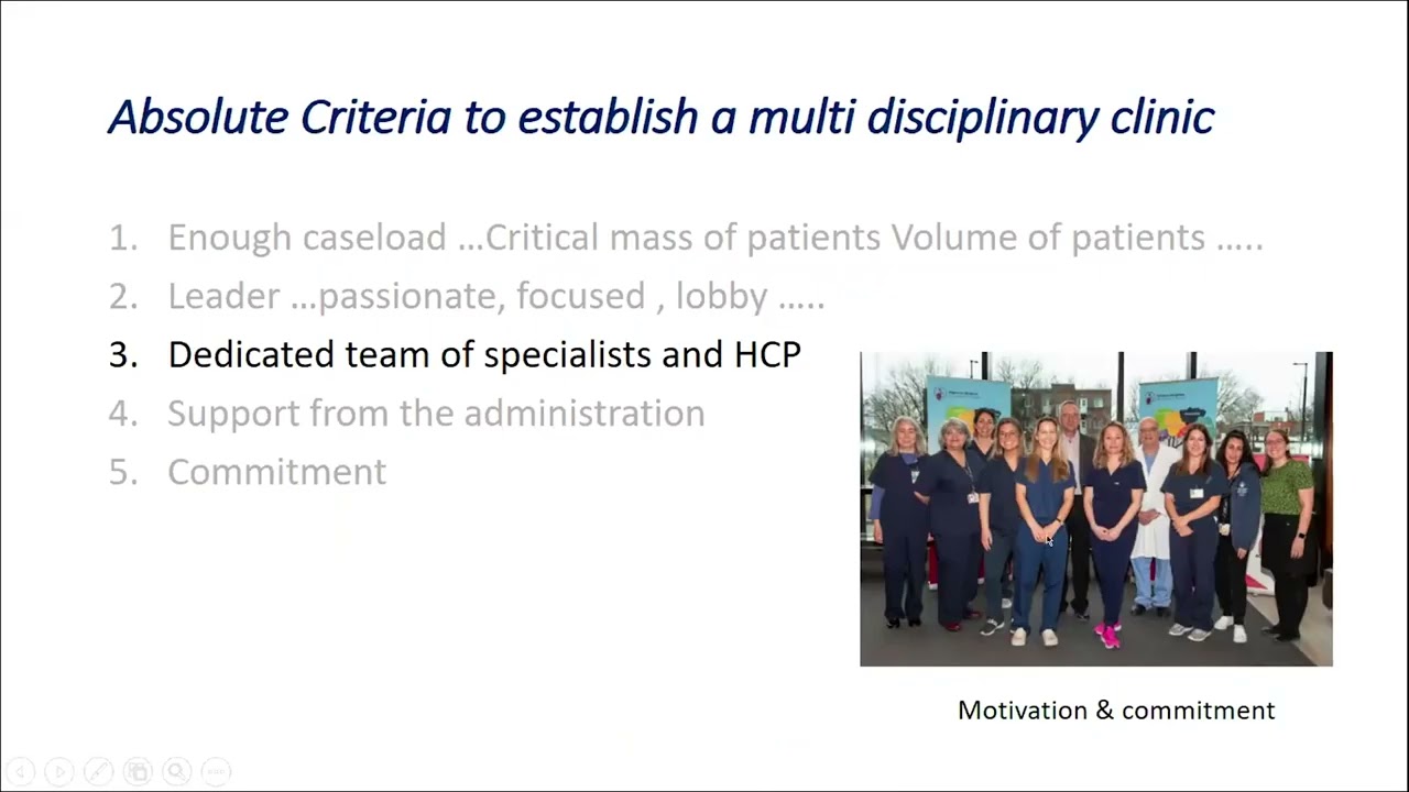 19: How to set up a multi disciplinary clinic | Reggie C. Hamdy, MD, MSc, FRCSC