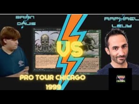 Brian Davis Vs Raphael Levy - Pro Tour Chicago 1999 Quarter Finals - Necro #magicthegathering #mtg