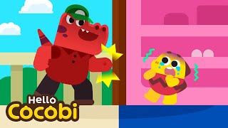 Don&#39;t Open the Door to Strangers! | Safety Tips for Kids | Nursery Rhymes | Hello Cocobi